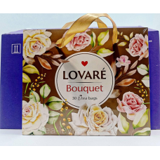 Набір чаю Колекція Ловаре Lovare Bouquet (6 видів по 5 пак) 10 шт ящик