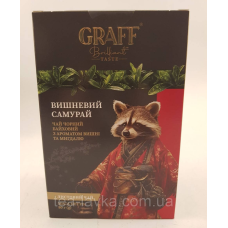 Чай чорний листовий Граф Вишневий Самурай Graff Cherry Samurai 80 г