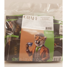 Чай зелений китайський у пакетиках Graff Green Classic Графф 50 шт по 1,8г