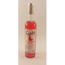 Сироп Loft Strawberry Mojito Лофт Полуничний Мохіто 700 мл у скляній пляшці з дозатором
