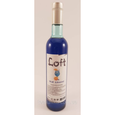Сироп Loft Blue Curacao Блю Кюрасао 700 мл у скляній пляшці з дозатором