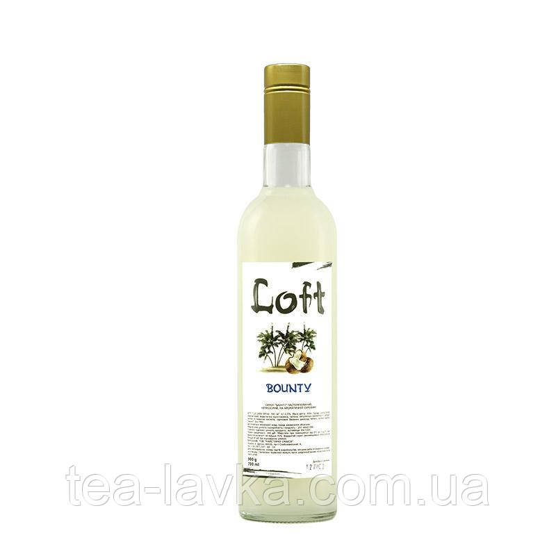 Сироп Loft Bounty Лофт Баунті 700 мл у скляній пляшці з дозатором