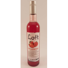 Сироп Loft Strawberry Лофт Полуниця 700 мл у скляній пляшці