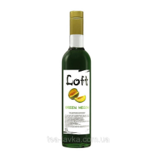Сироп Loft Green Melon Лофт Зелена Диня 700 мл у скляній пляшці з дозатором