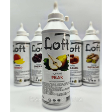 Лофт топінг Груша Loft topping Pear 600г (500 мл)