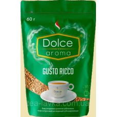 Кава розчинна Dolce Aroma Gusto Ricco сублімована 60г