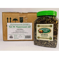 Карпатський чай трав“яний М“ята в банці (6 шт по 60г) ящик