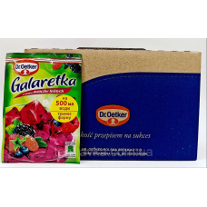 Dr.Oetker желе зі смаком Лісових ягід Galaretka (25 штук по 72г) ящик