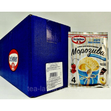 Dr.Oetker Суміш для приготування морозива з Ванільним смаком 69 г (ящик 25 шт)