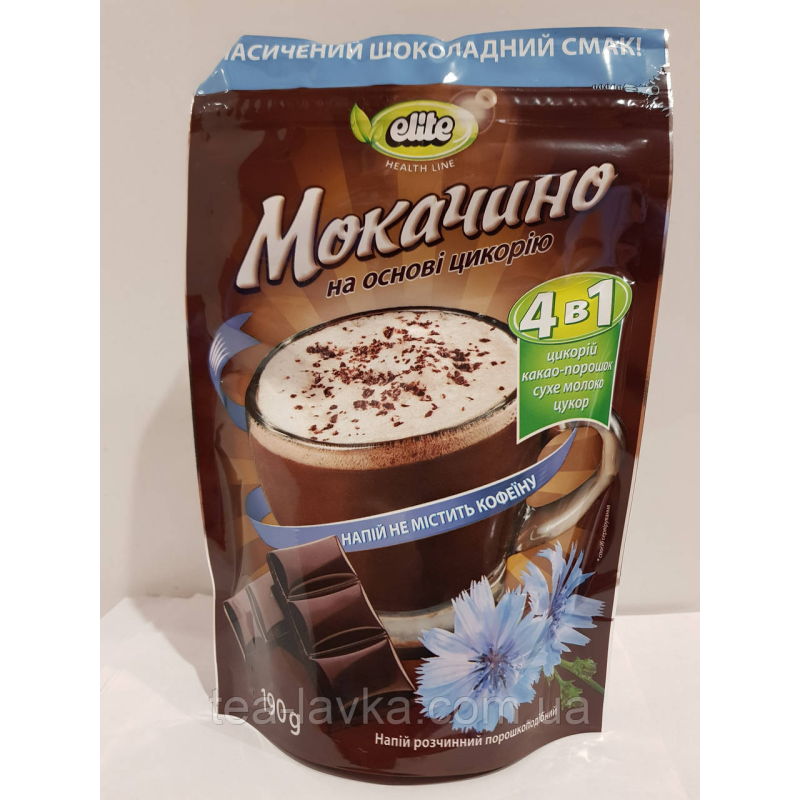 Напій розчинний Elite Health Line Elite Мокачино з цикорієм 190г