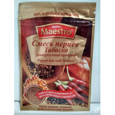 Універсальна приправа Maestro Ред Хот Маестро Суміш перців Табаско 25 г